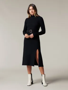 Maeve Long Sleeve Midi Knit Dress