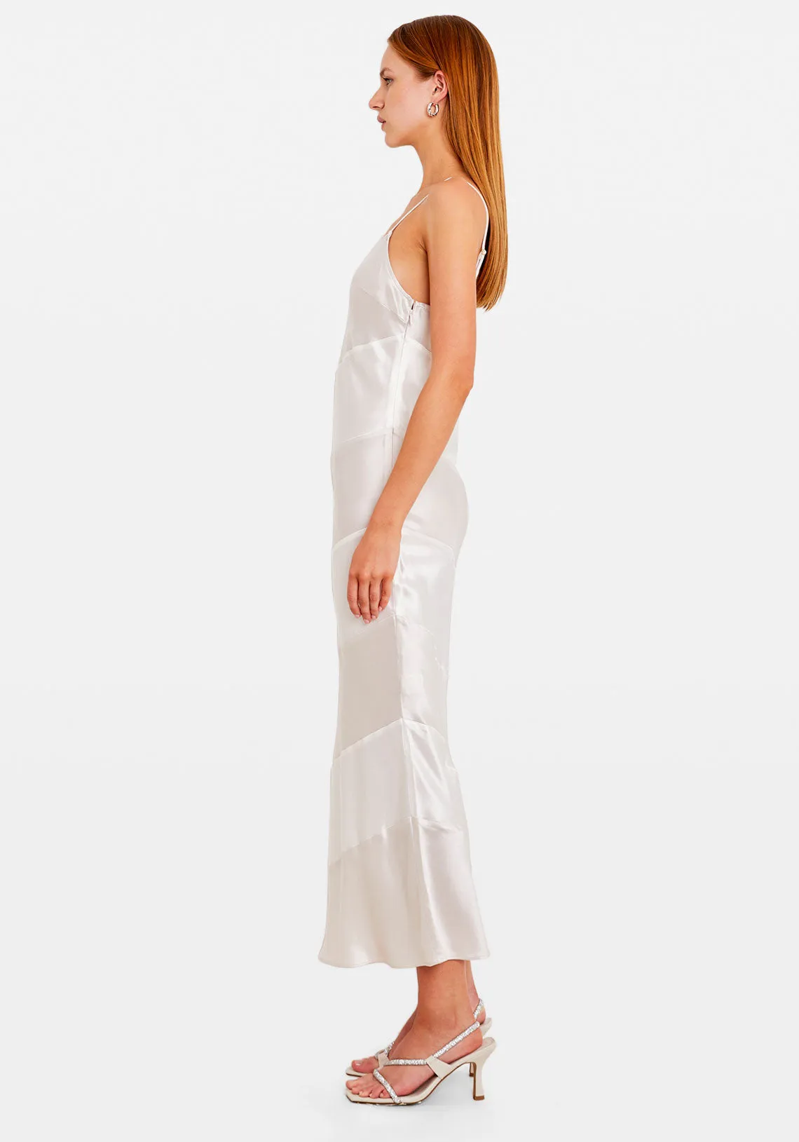 MARIA DRESS WHITE IVORY