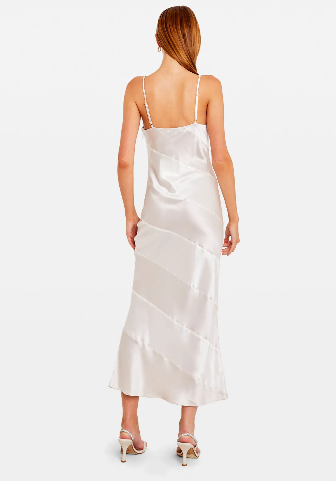 MARIA DRESS WHITE IVORY