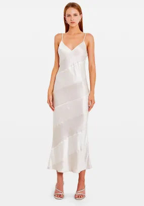 MARIA DRESS WHITE IVORY