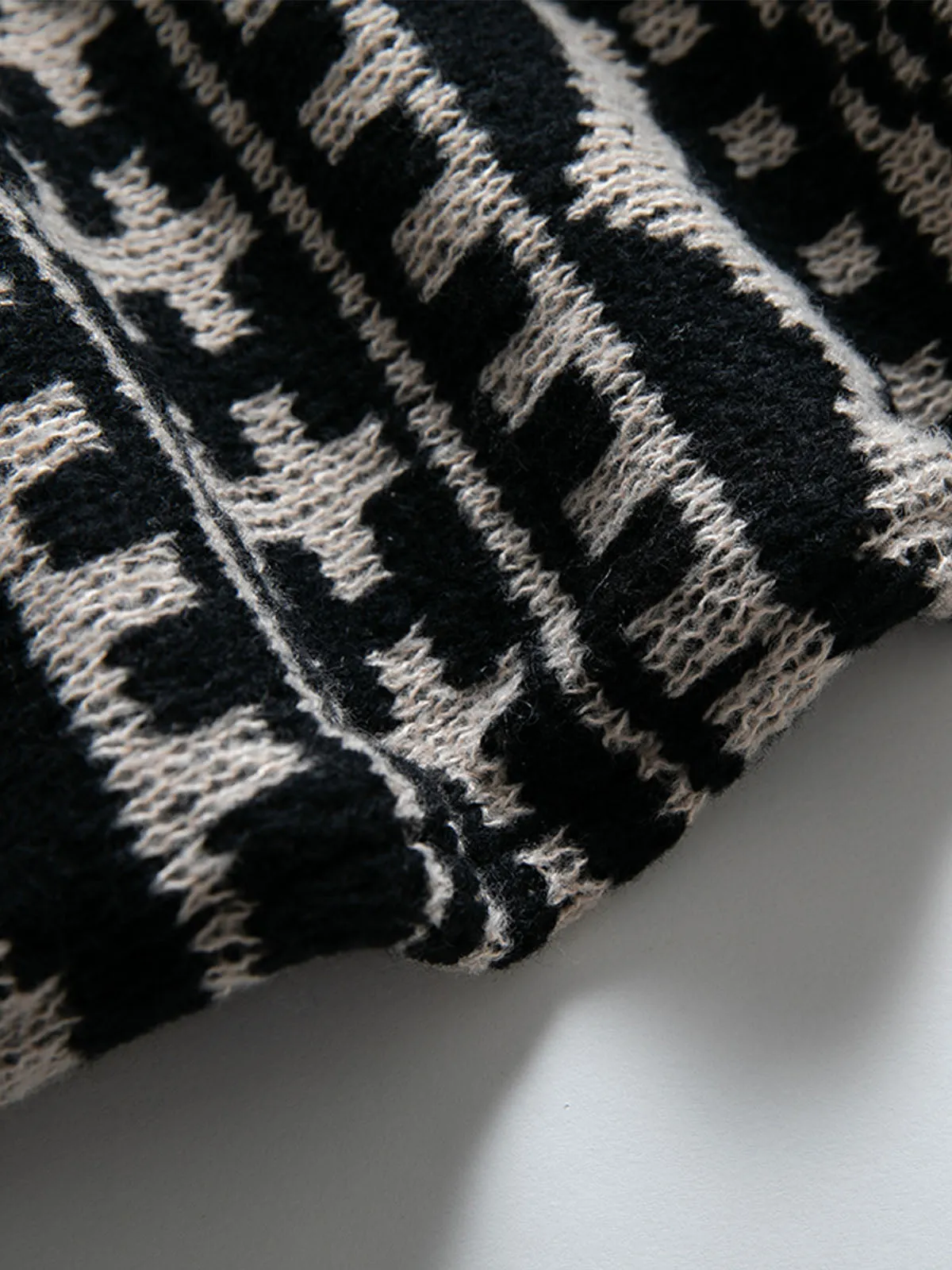 Men Tribal Aztec Sweater