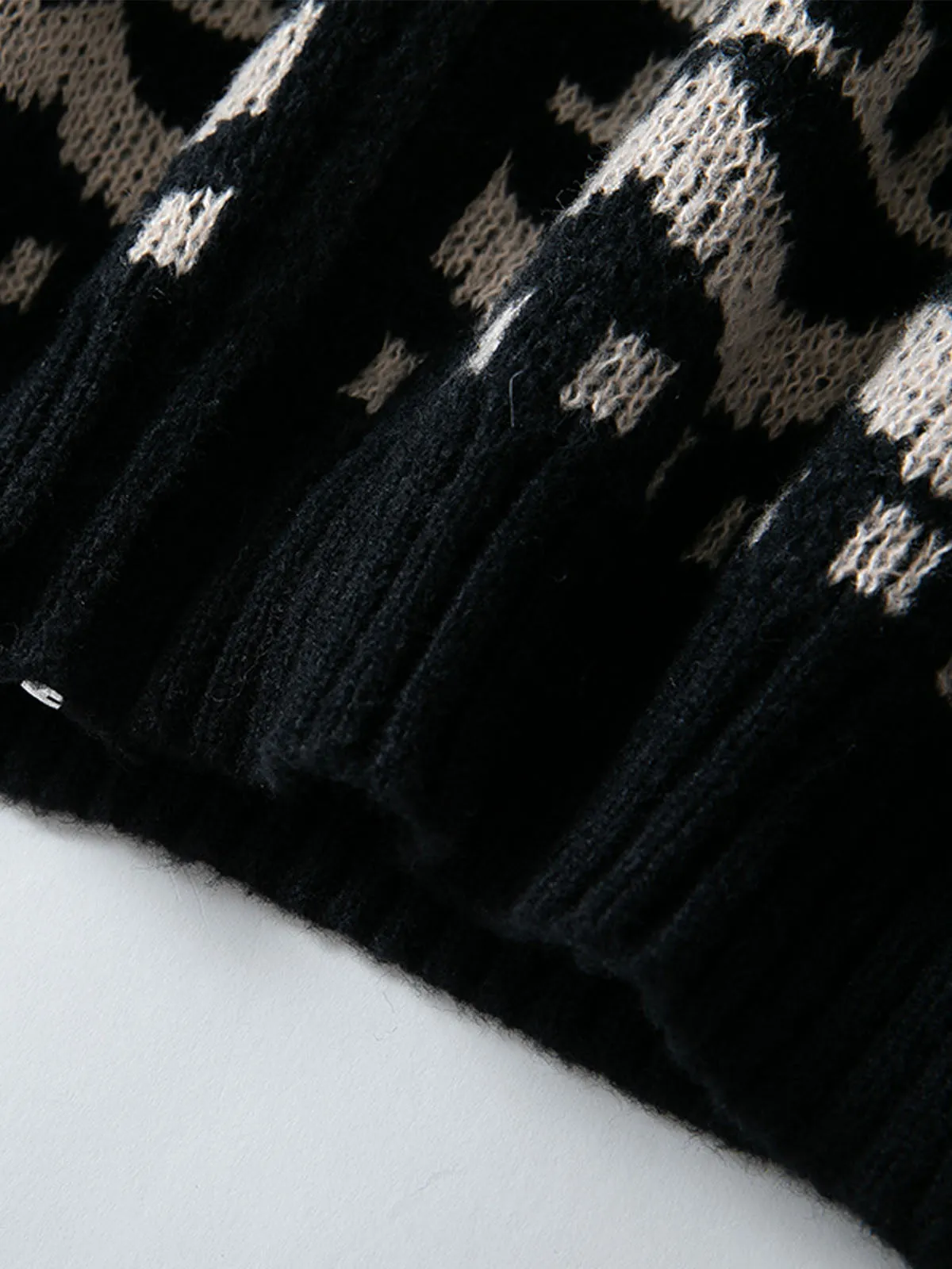 Men Tribal Aztec Sweater