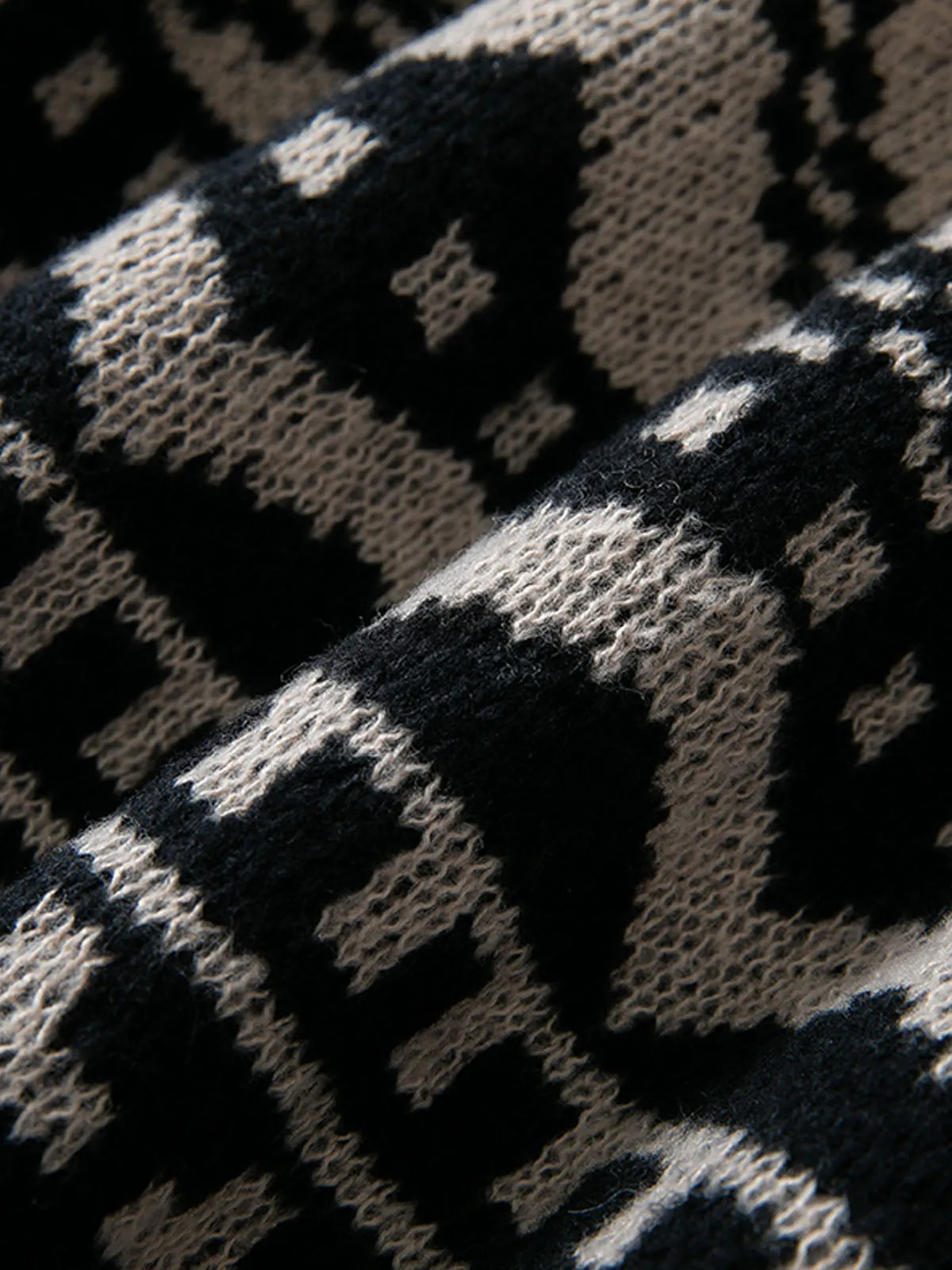 Men Tribal Aztec Sweater