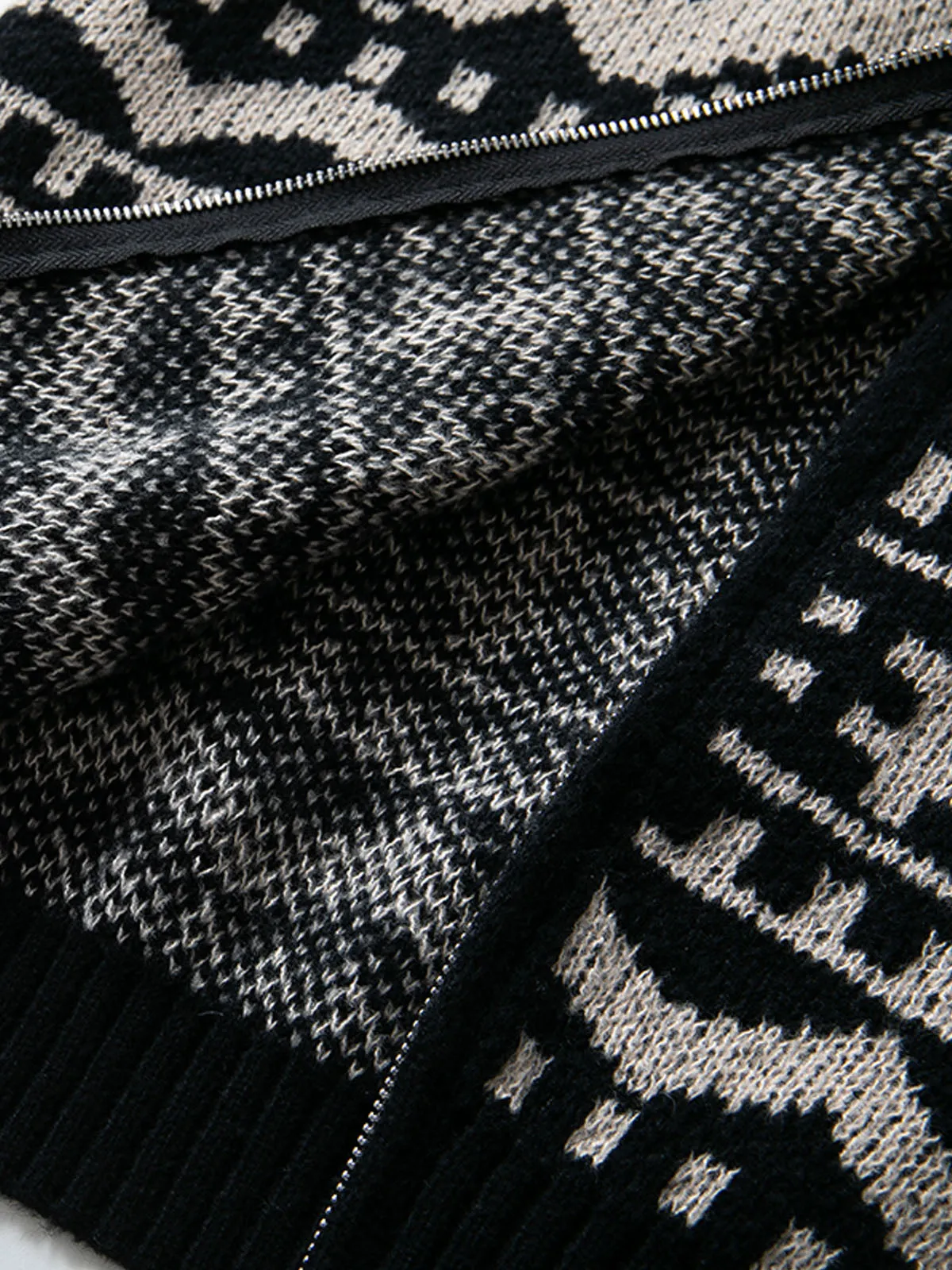 Men Tribal Aztec Sweater