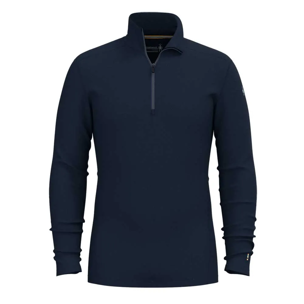 Men's Classic Thermal Merino Base Layer 1/4 Zip - Deep Navy