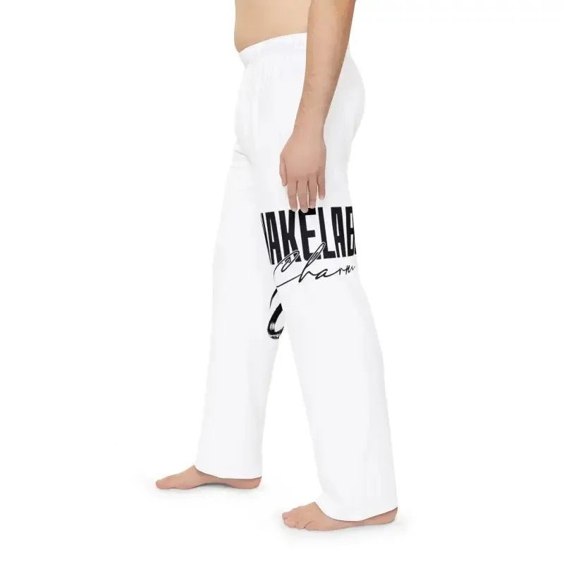 MEN'S PAJAMA PANTS: 100% Brushed Polyester, Lightweight & Stylish