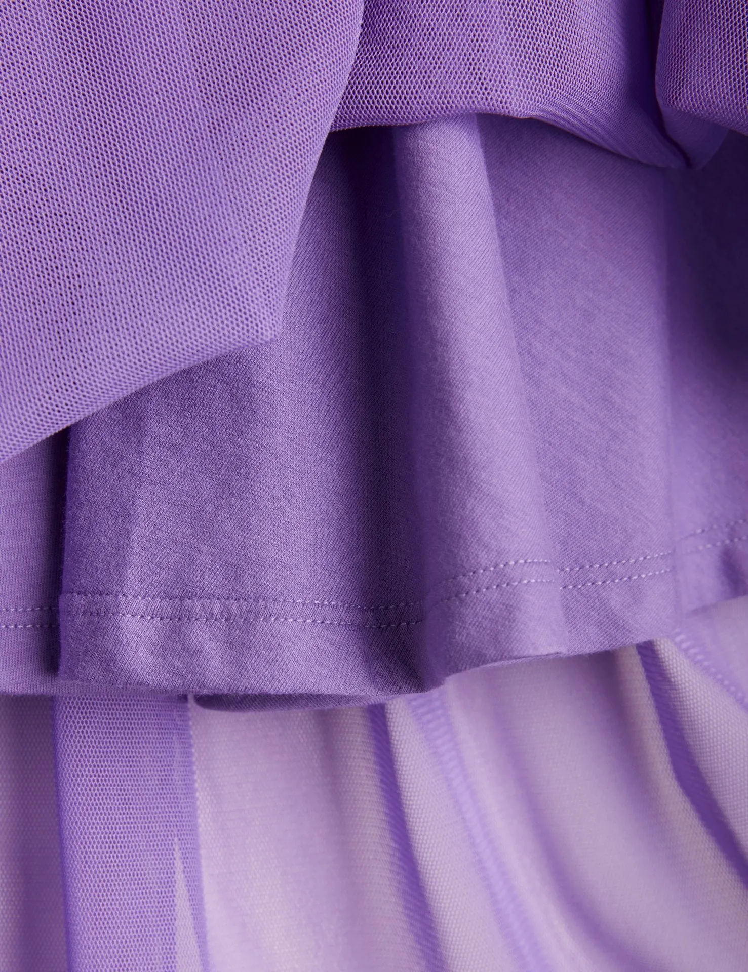 Mini Rodini Star Tulle Long Skirt - Purple