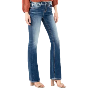 Miss Me Women's Mid-rise Boot Jeans