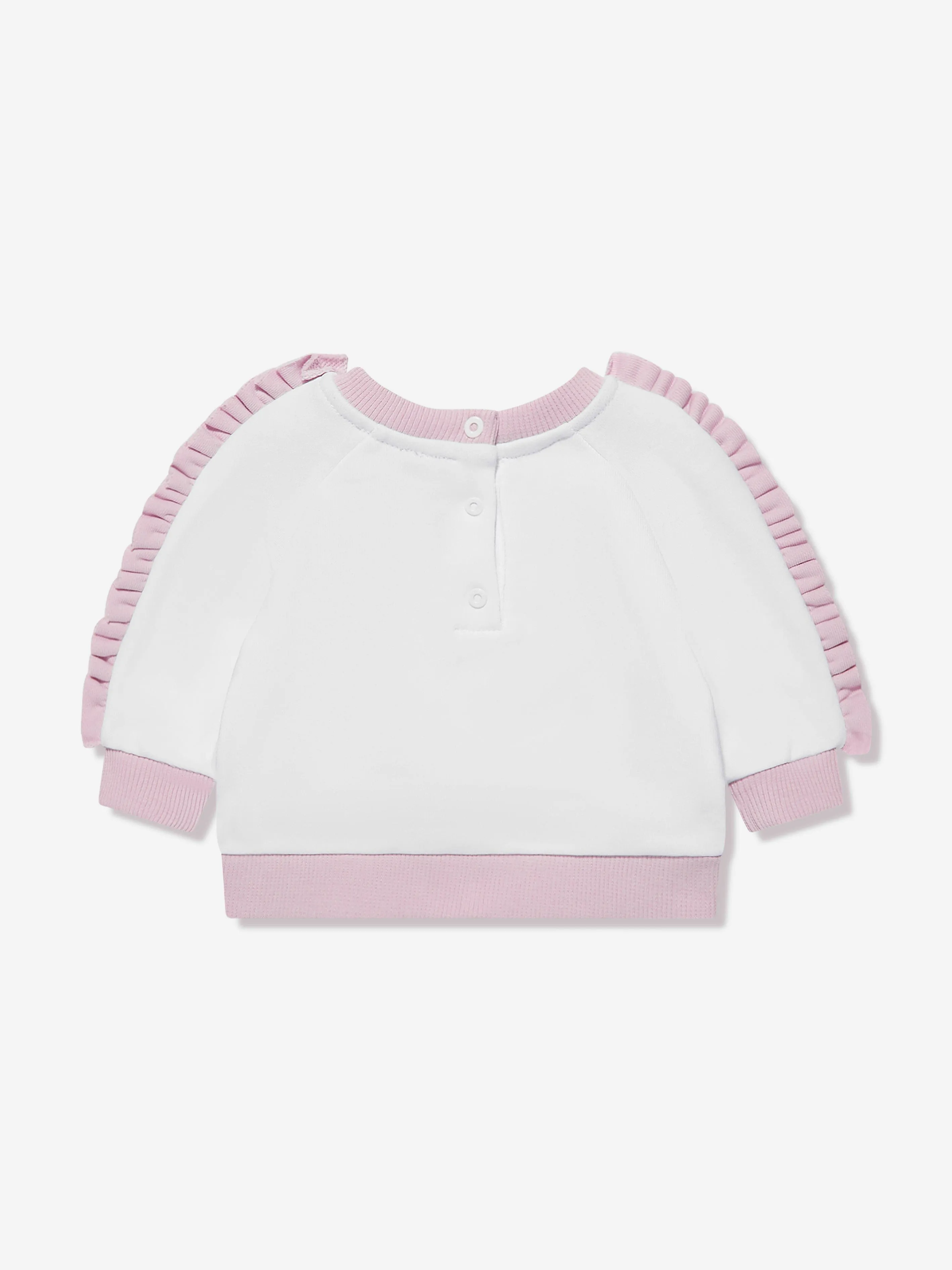 Missoni Baby Girls Logo Sweatshirt in White