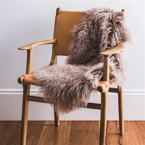 Mongolian Fur Hide | Camel