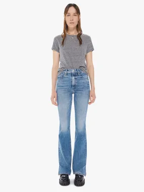 Mother - High Waist Weekender Slice Heel in Belle De Jour