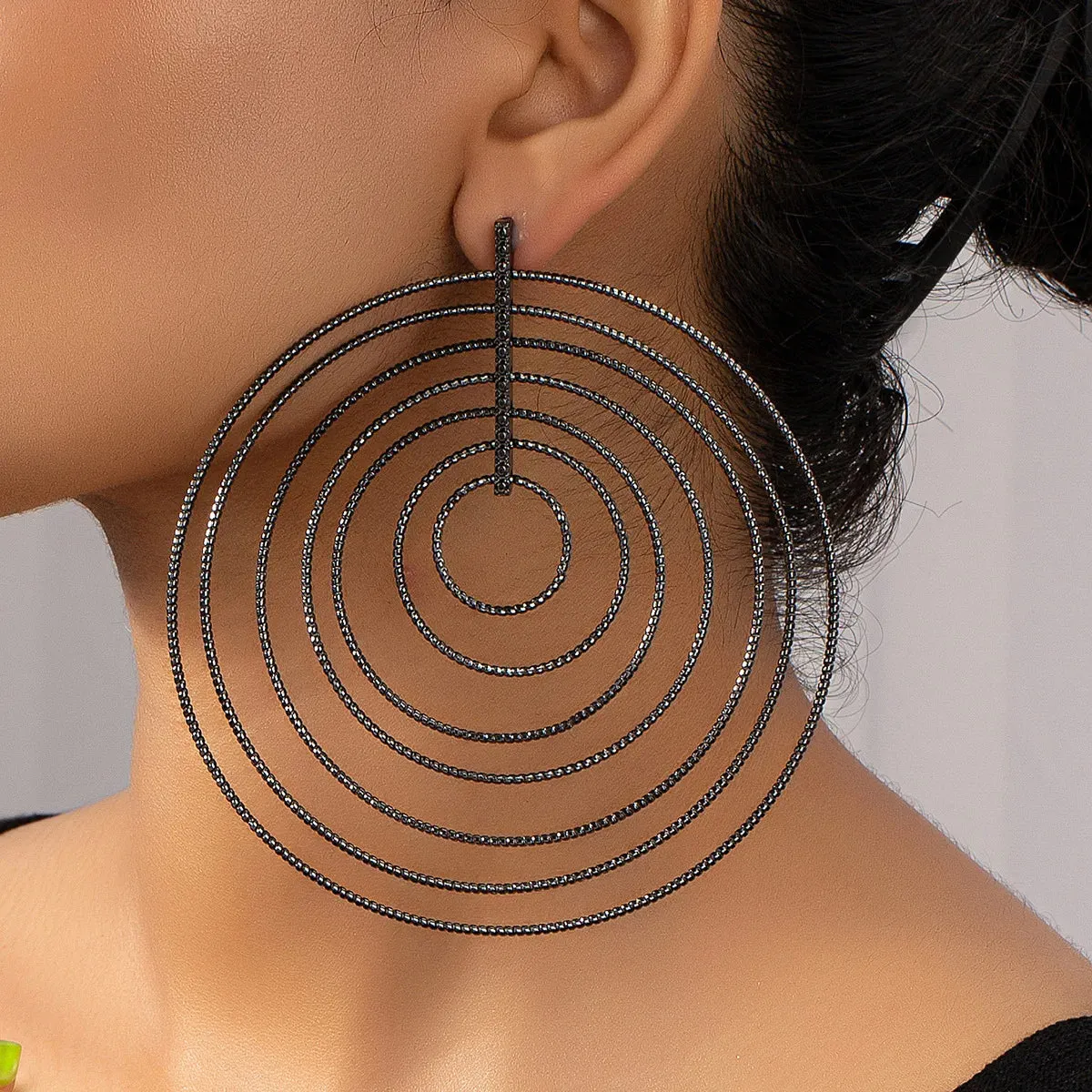 Multi-layer Hoop Earrings