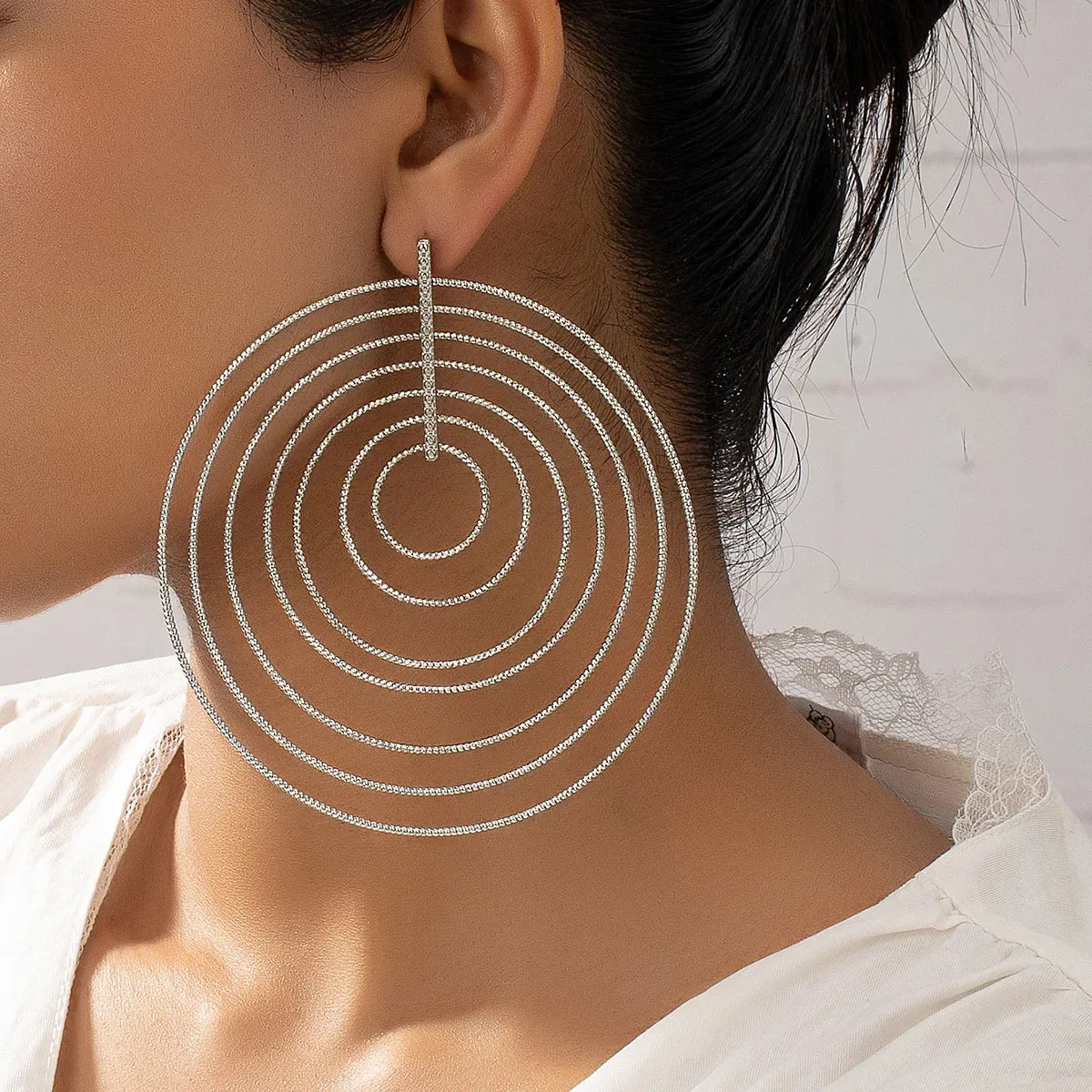 Multi-layer Hoop Earrings