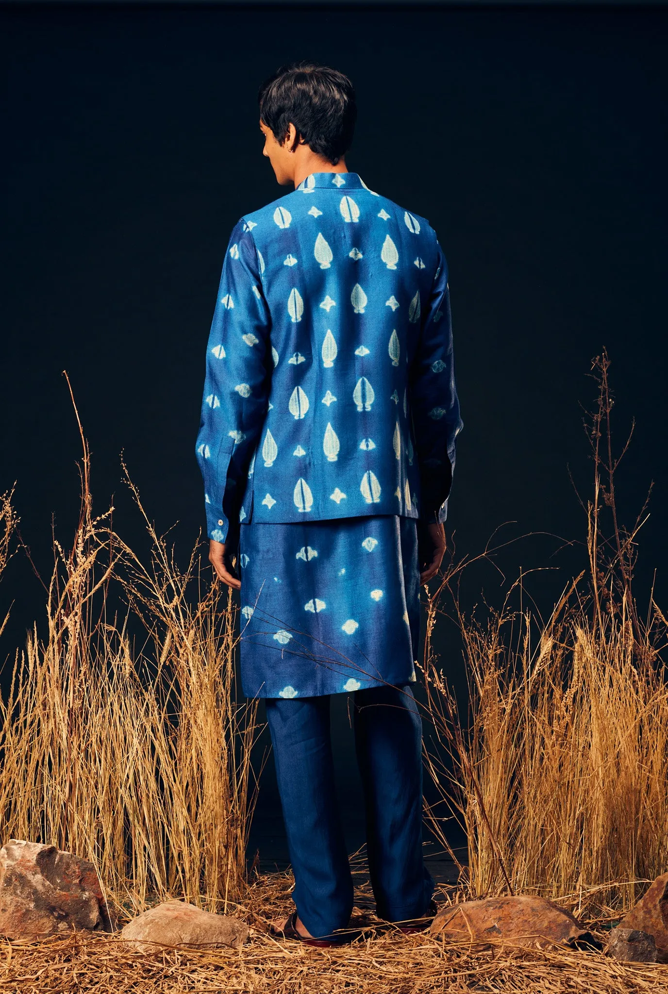 Neel kurta set   Neel Nehru Jacket