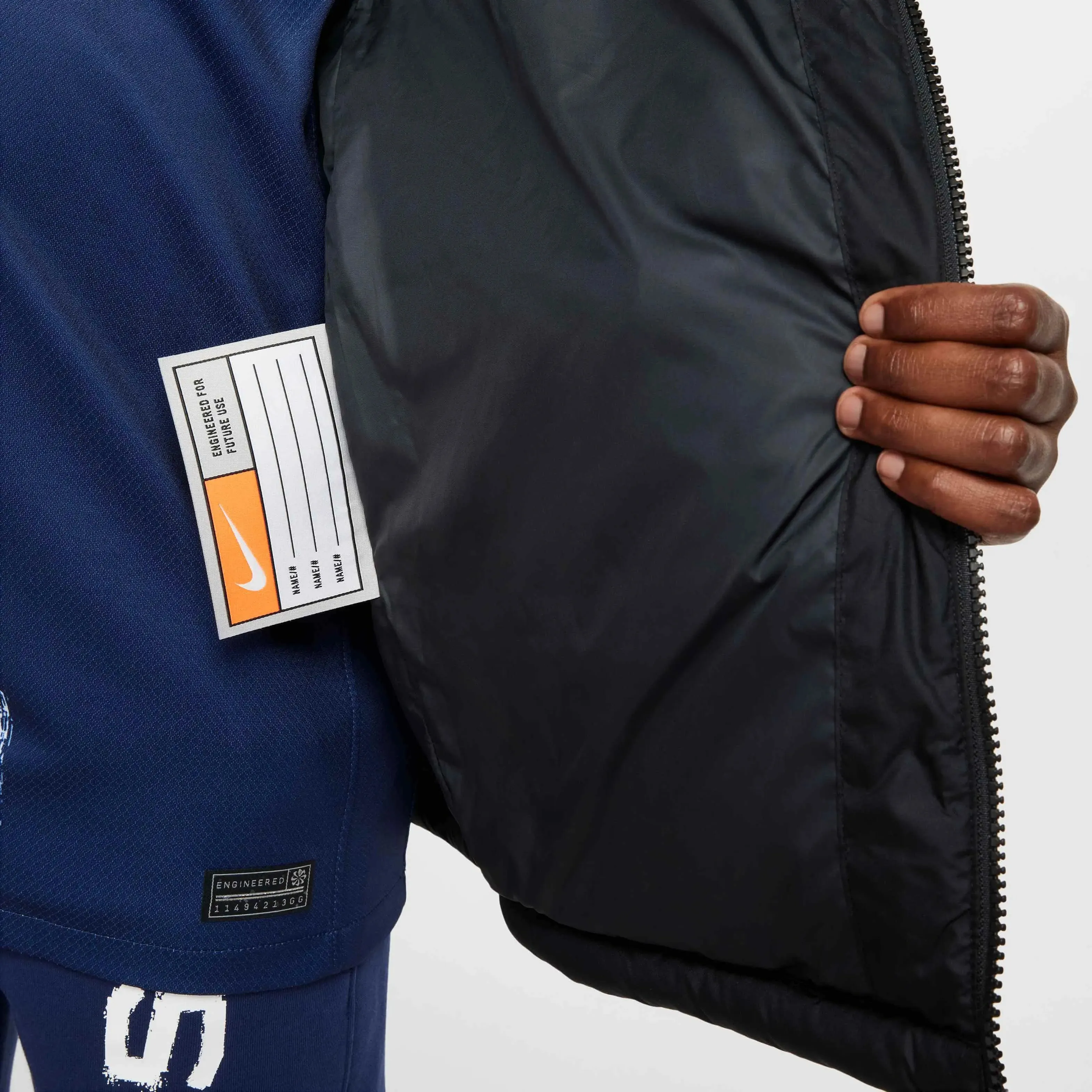 Nike 2024-25 PSG Youth Synthetic-Fill Hooded Jacket