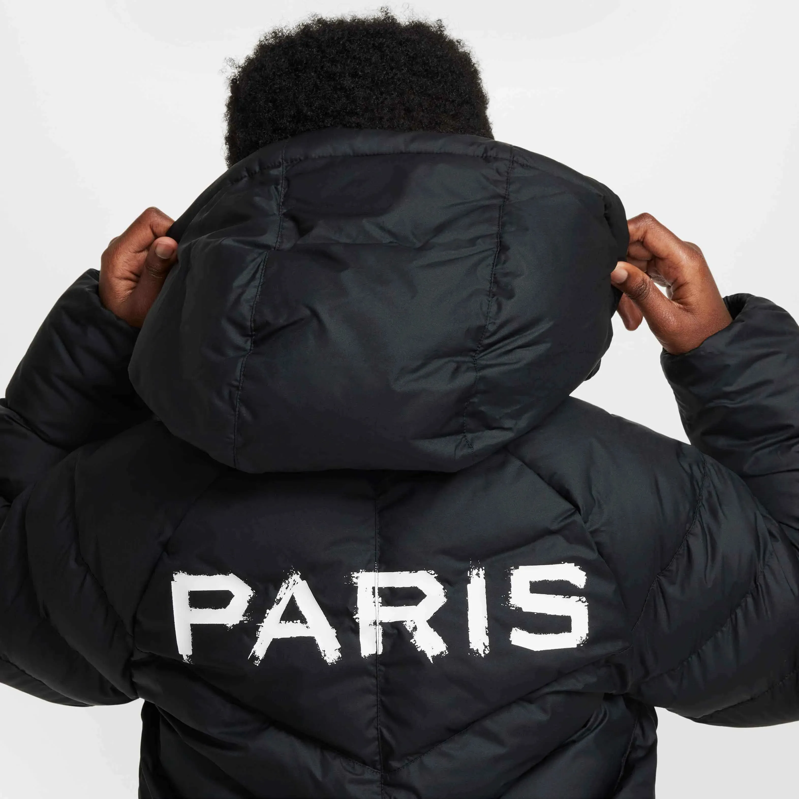 Nike 2024-25 PSG Youth Synthetic-Fill Hooded Jacket