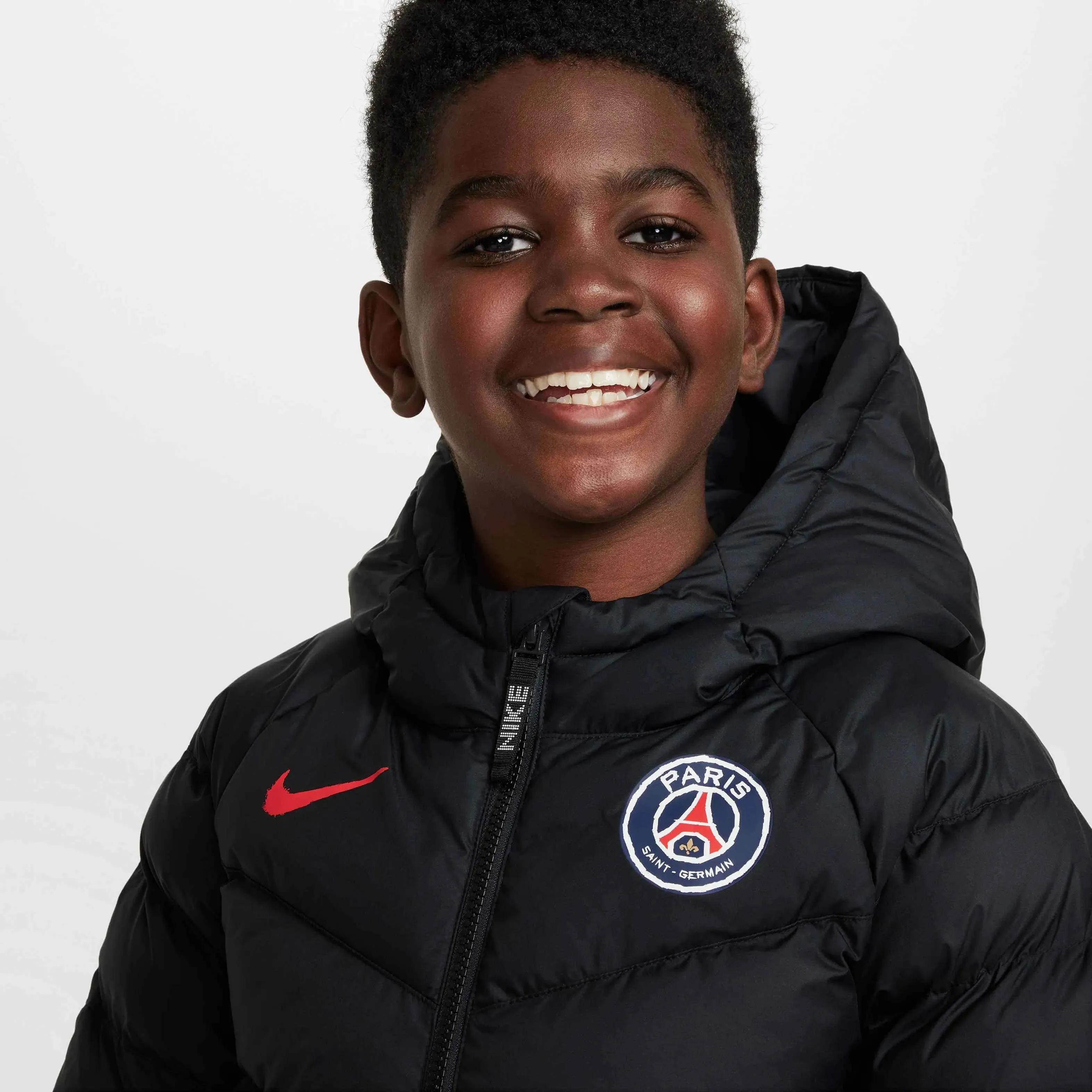 Nike 2024-25 PSG Youth Synthetic-Fill Hooded Jacket