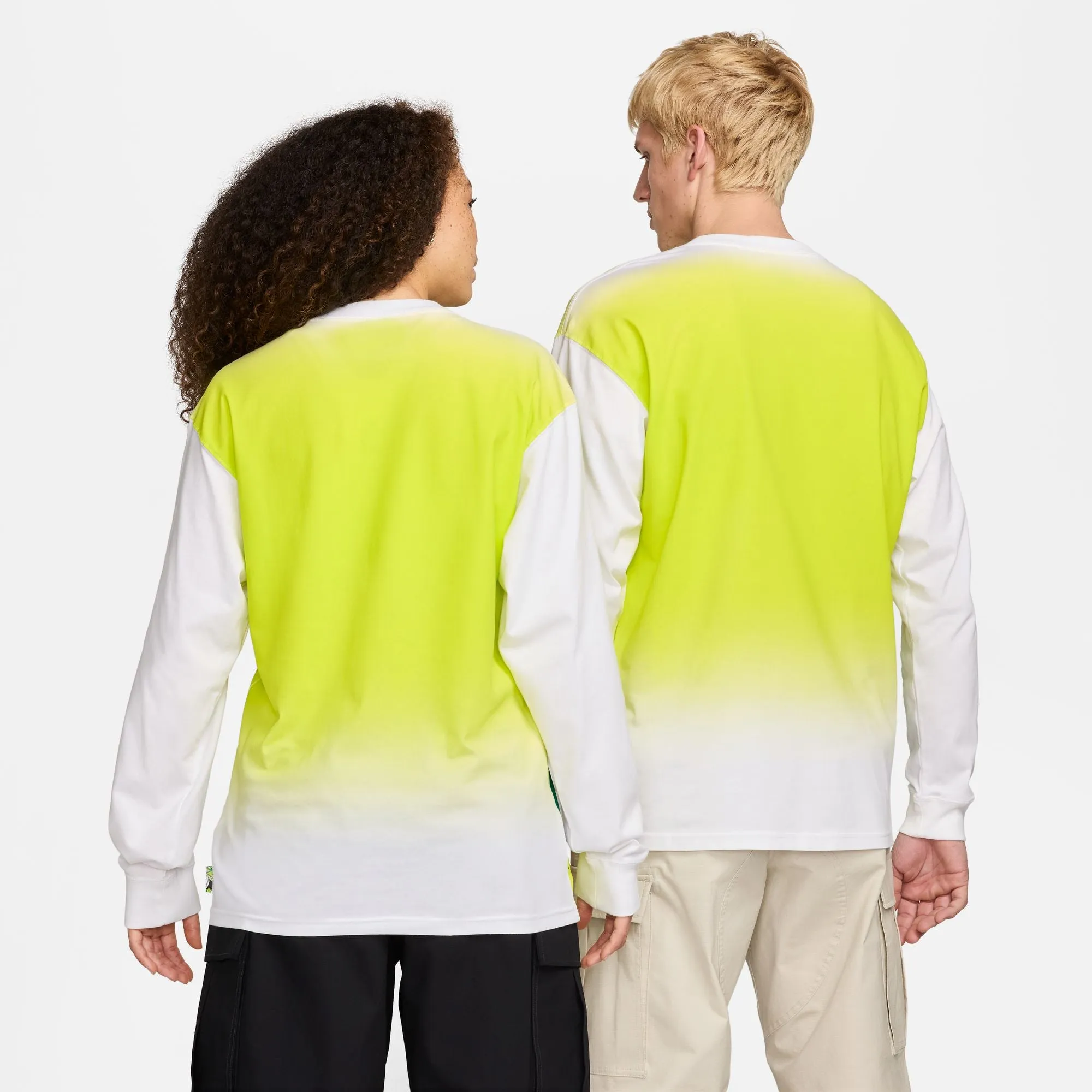 NIKE SB 2024 FEDERATION KIT LONG SLEEVE SKATE TEE WORLD WHITE
