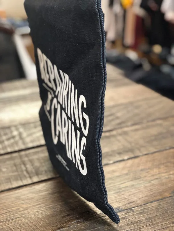 Nudie Jeans Denim Tote Bag Printed 190338-B26-999