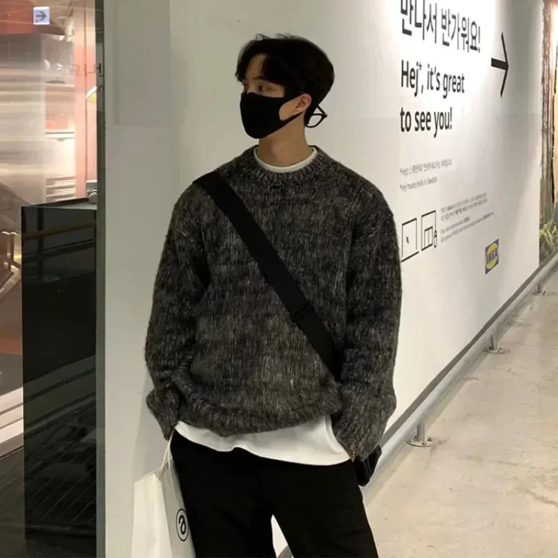 Oversized Woolen Pullover Sweater