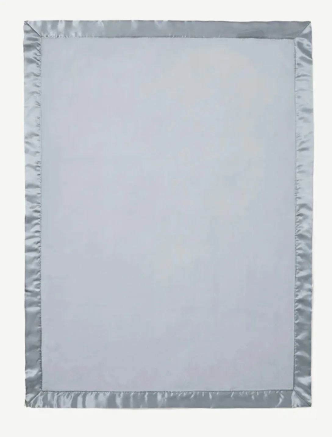 Pale Blue Fleece Baby Blanket by Elegant Baby