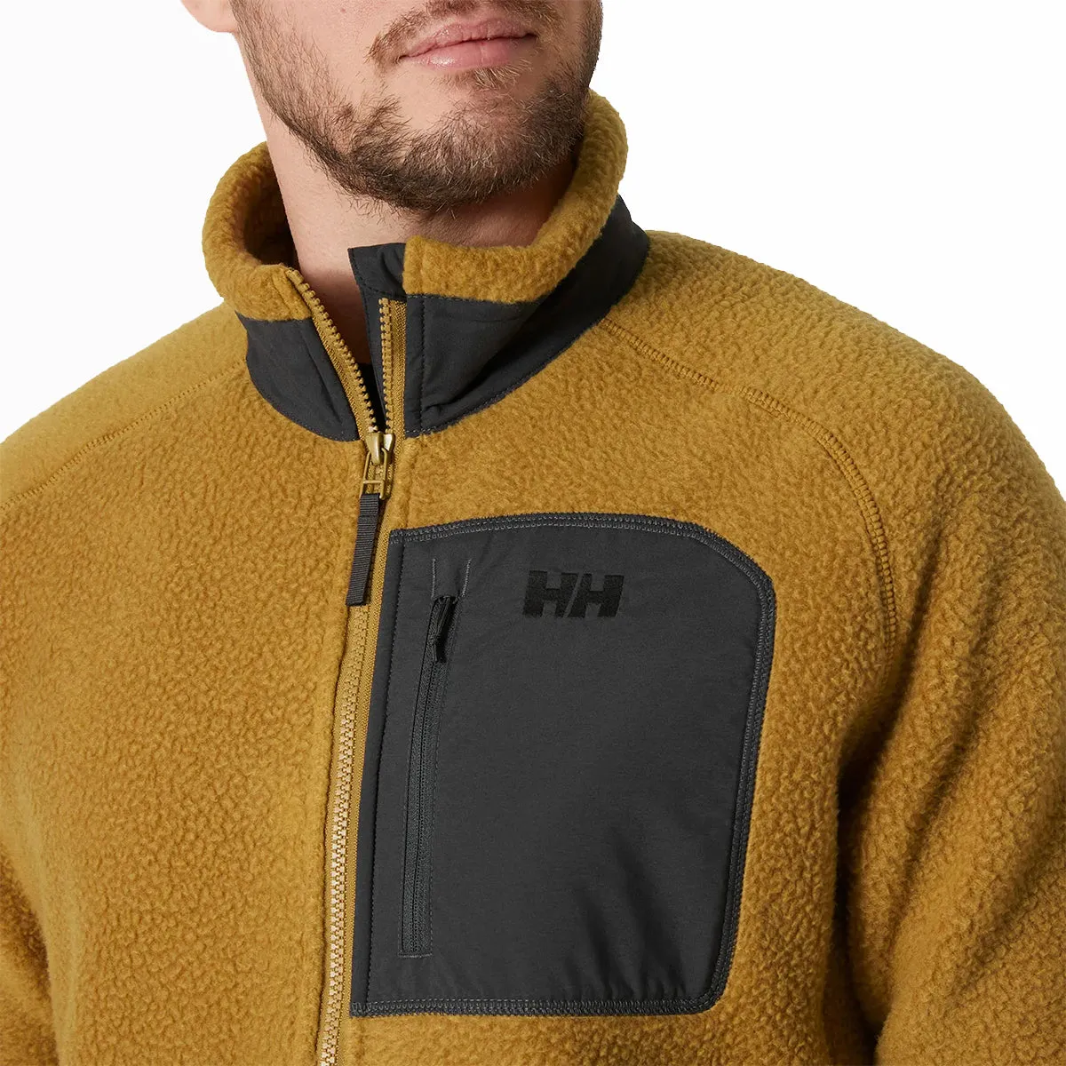 Panorama Pile Fleece Block Jacket - Lynx