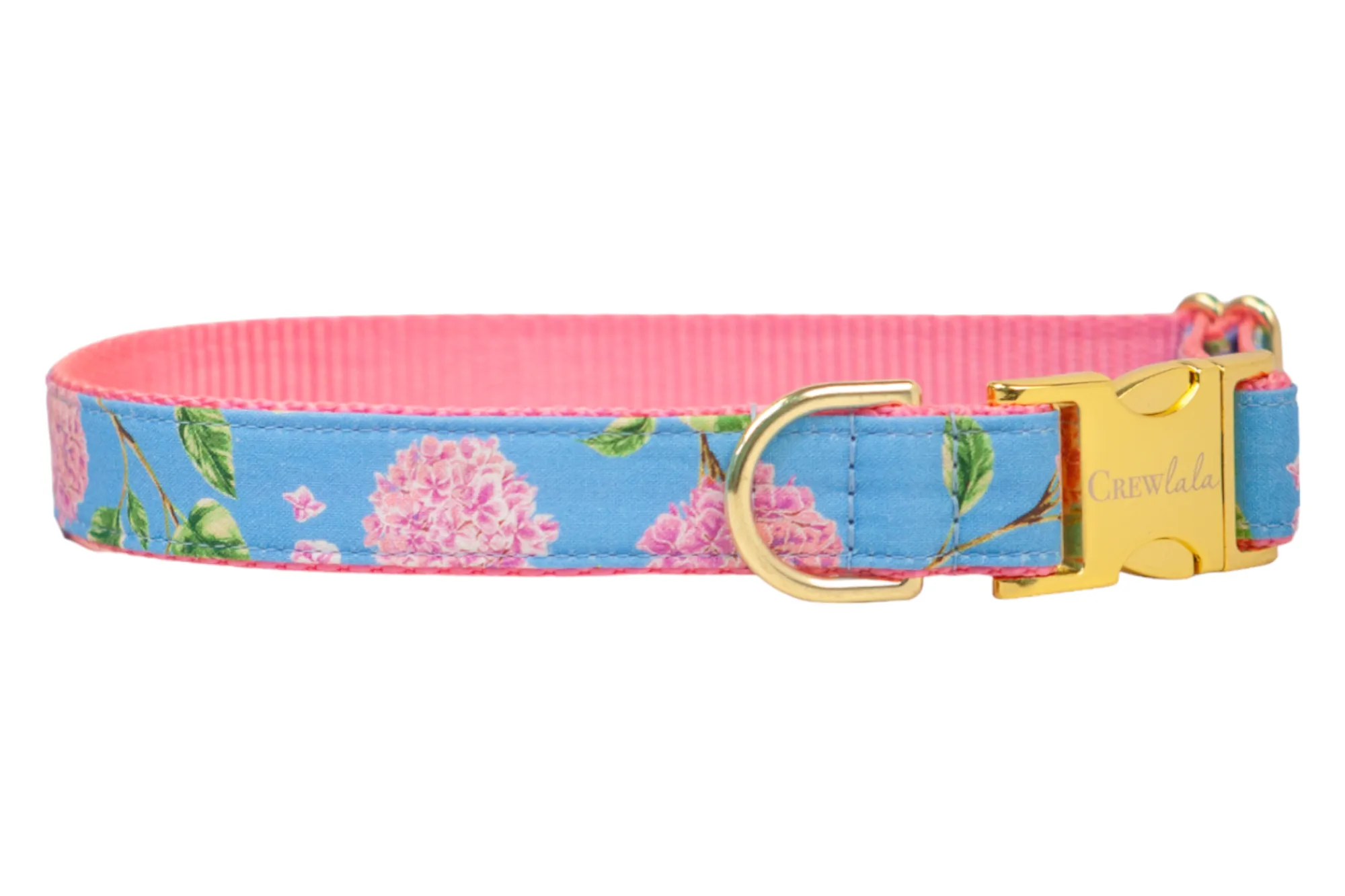 Pink Blooms Dog Collar