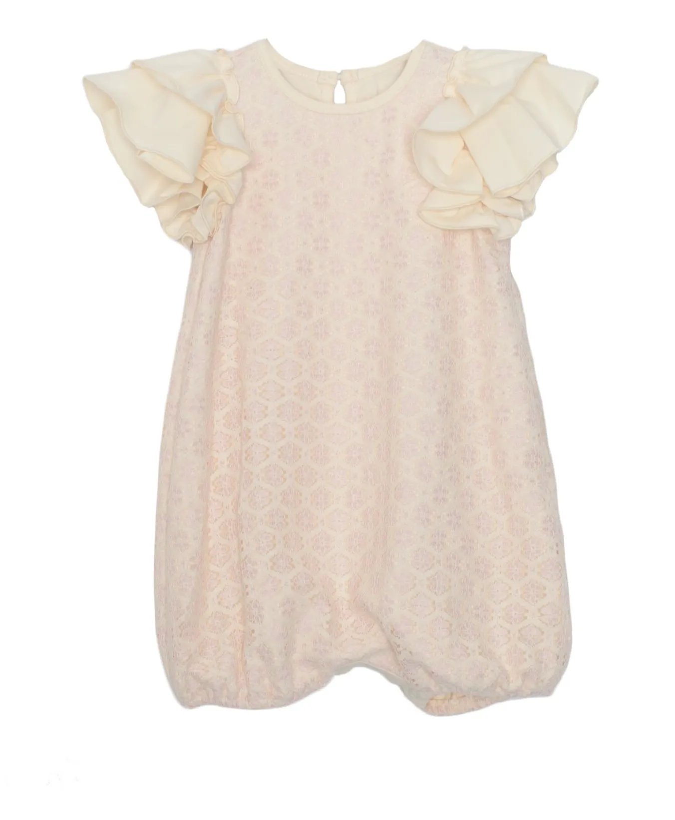 Pink Knit Romper