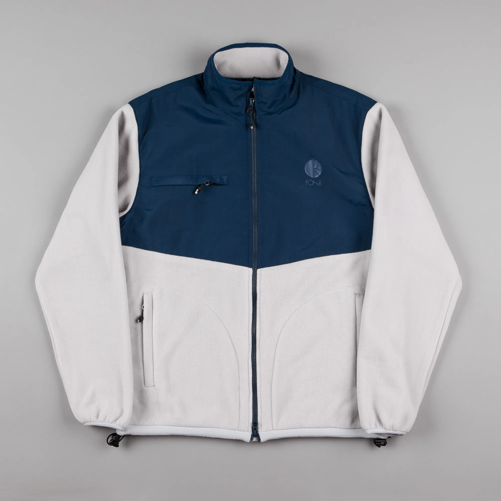 Polar Halberg Fleece Jacket - Blue / Grey