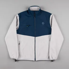 Polar Halberg Fleece Jacket - Blue / Grey