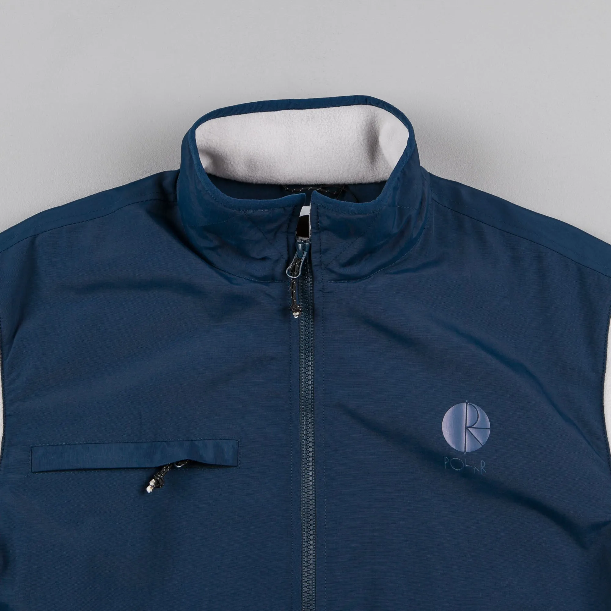 Polar Halberg Fleece Jacket - Blue / Grey
