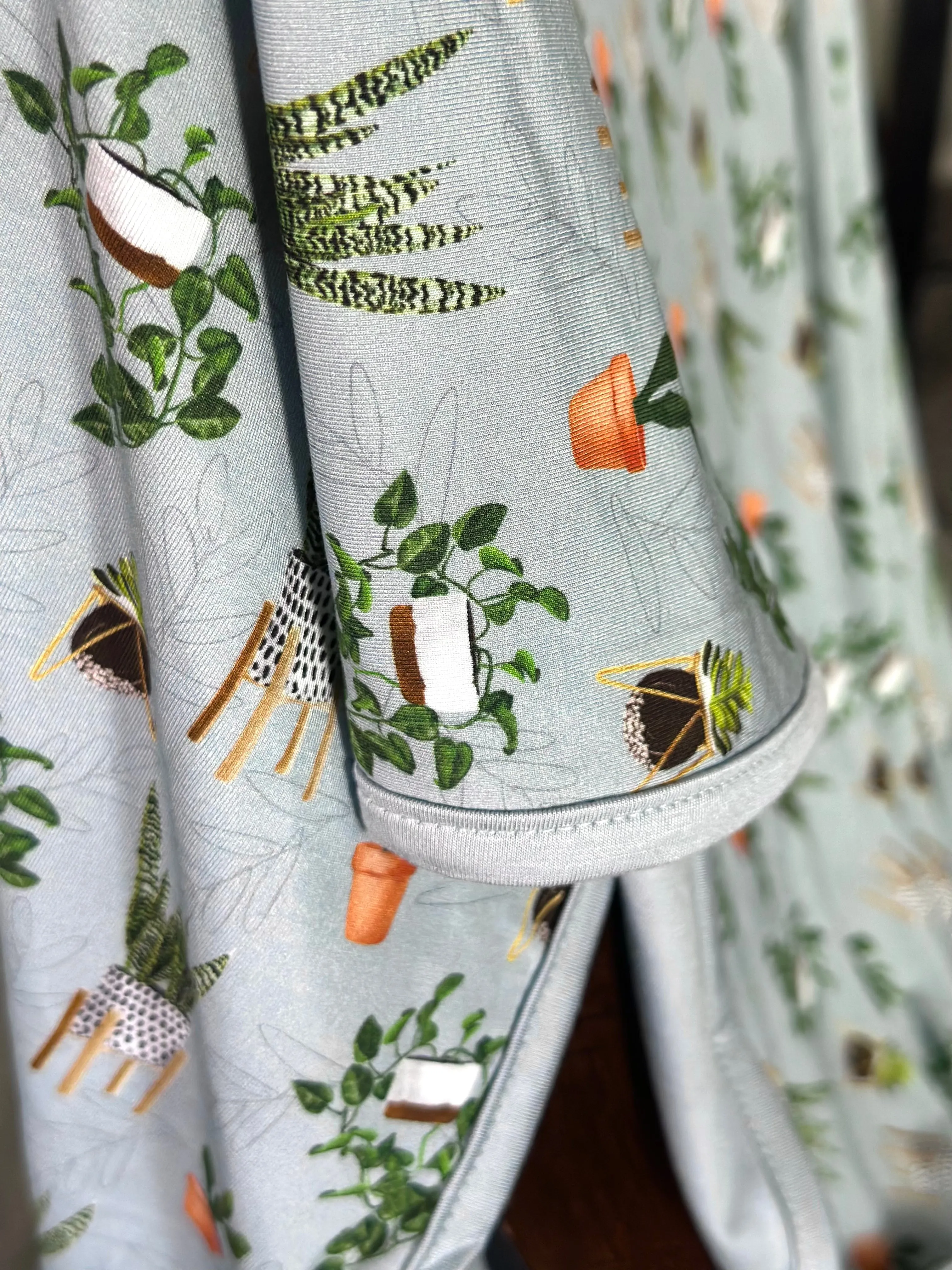 Potted Two Layer Blanket