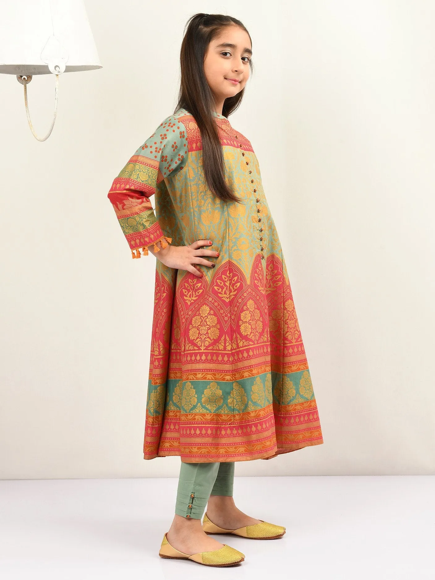 Printed Lawn Dress