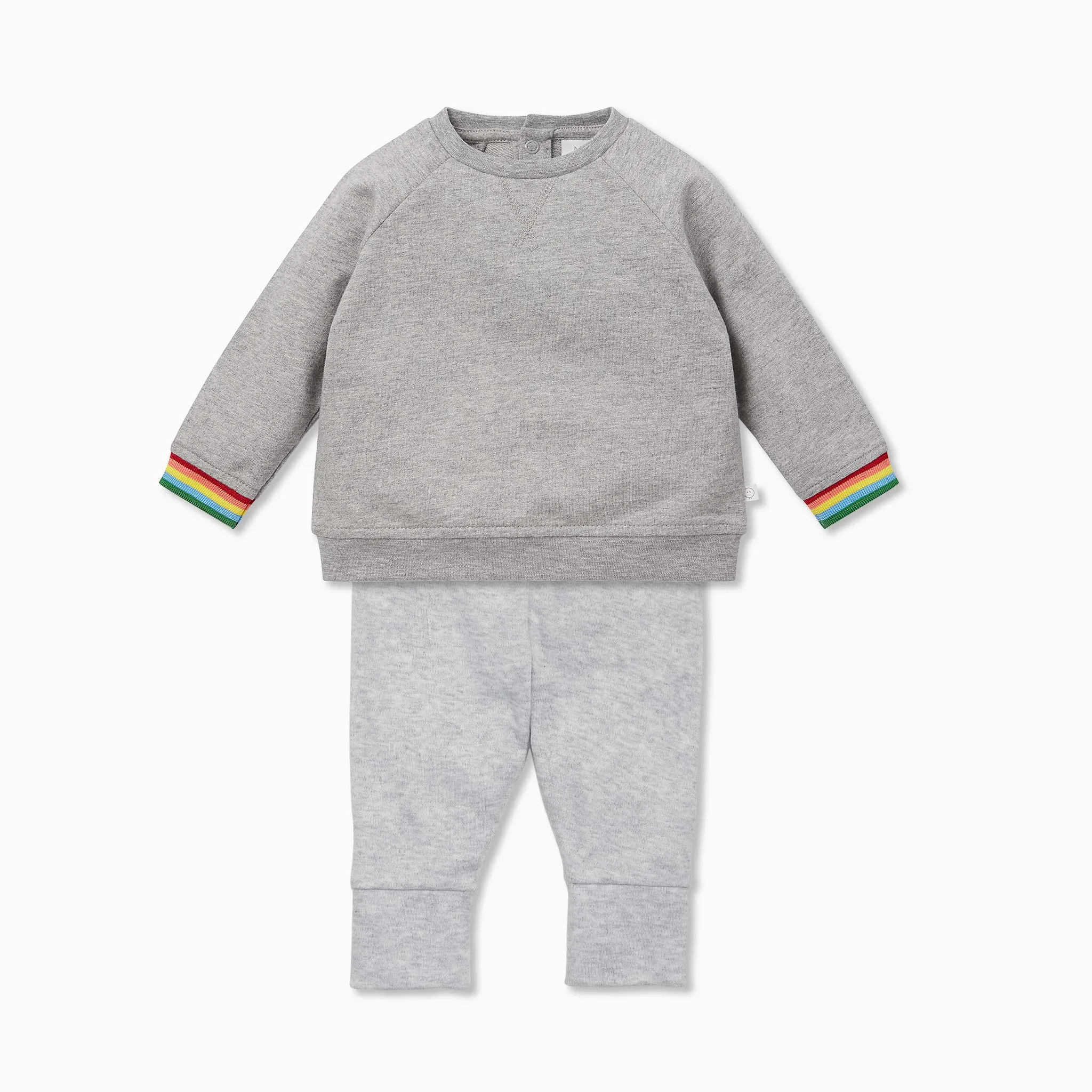 Rainbow Sweatshirt & Leggings Outfit