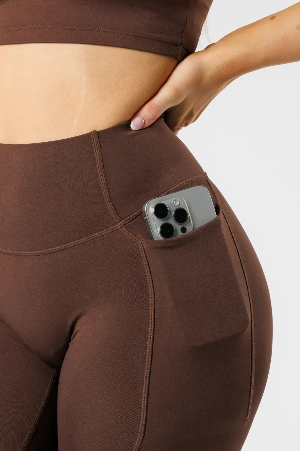 Reluna Original Sculptseam® Plus Pocket Legging Walnut