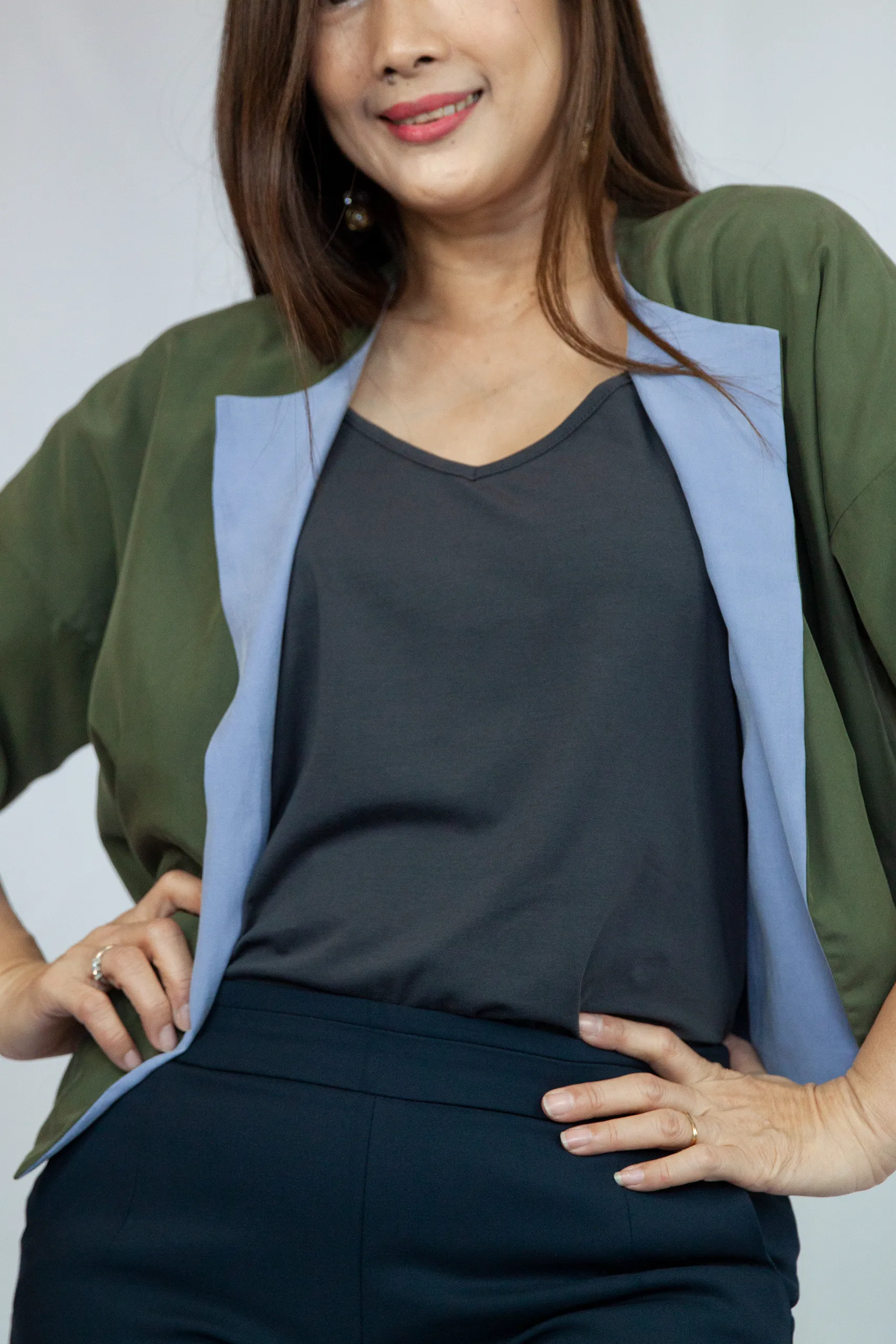 Reversible Plain Jacket