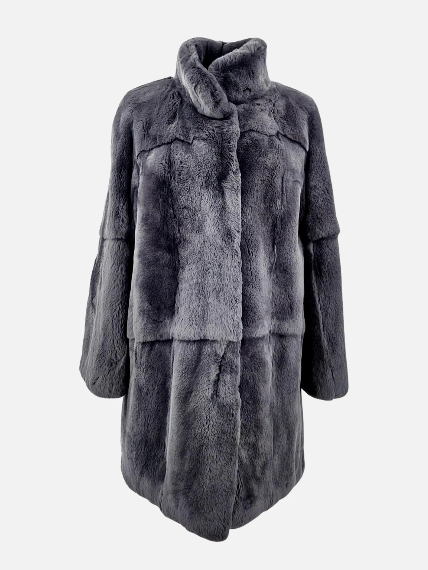 Rosario, 85 cm. - Collar - Rex - Women - Grey
