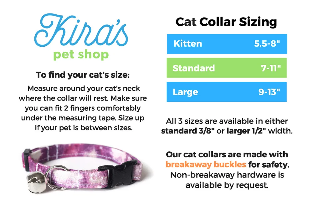 Ruby Red Crystal Cat Collar