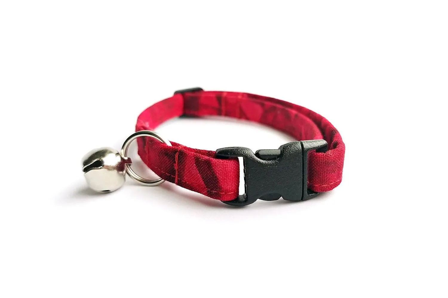 Ruby Red Crystal Cat Collar