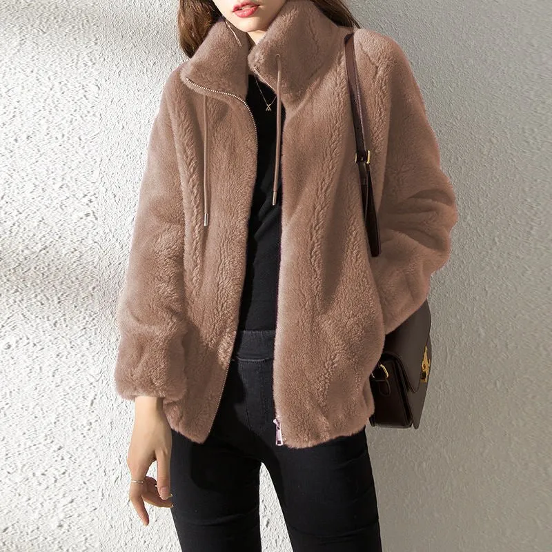 Sarah - Teddy Fleece Jacket