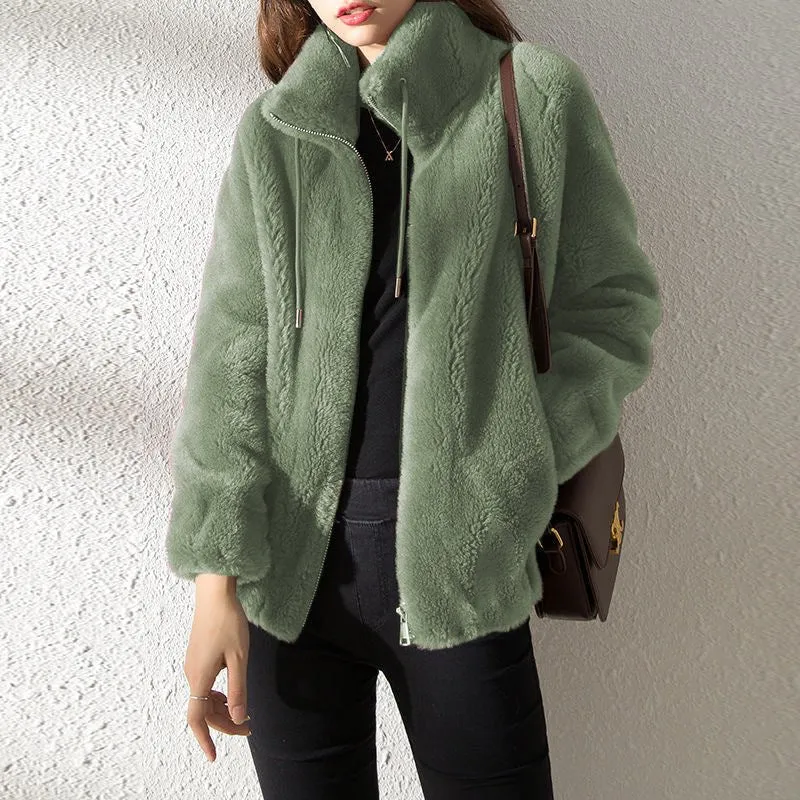 Sarah - Teddy Fleece Jacket