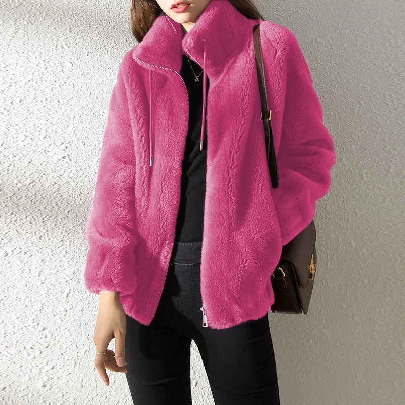 Sarah - Teddy Fleece Jacket