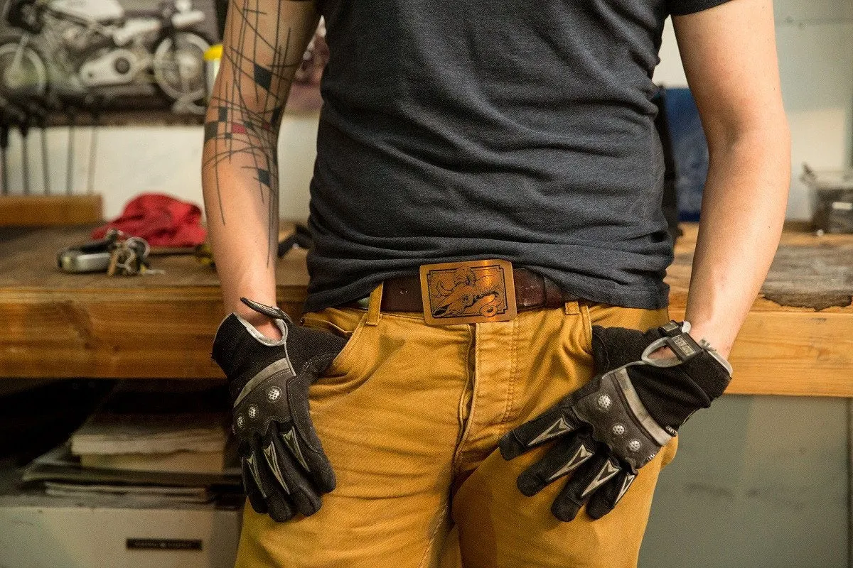 Sheet Metal Worker UNION Belt Buckle