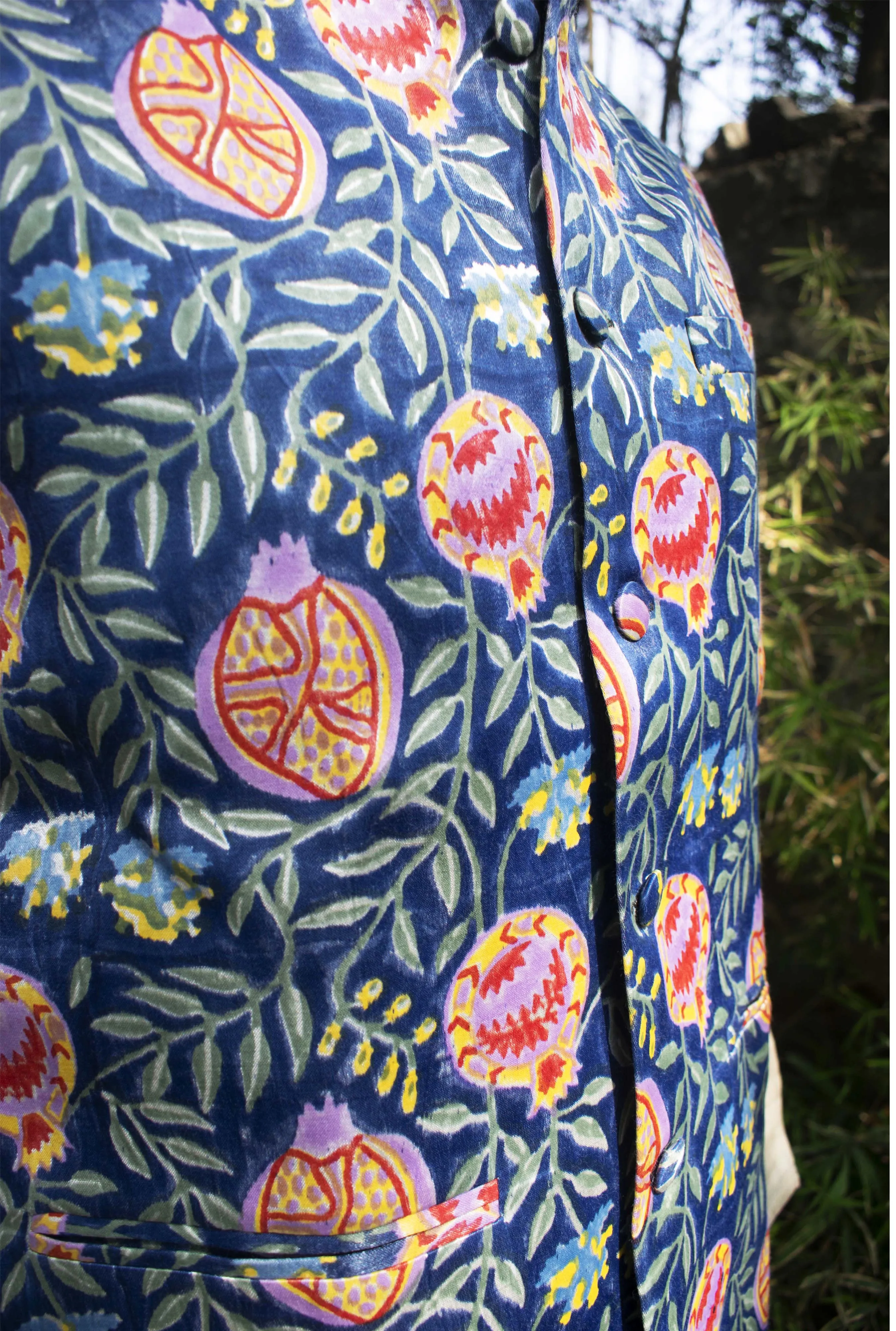 Silk anar Nehru Jacket
