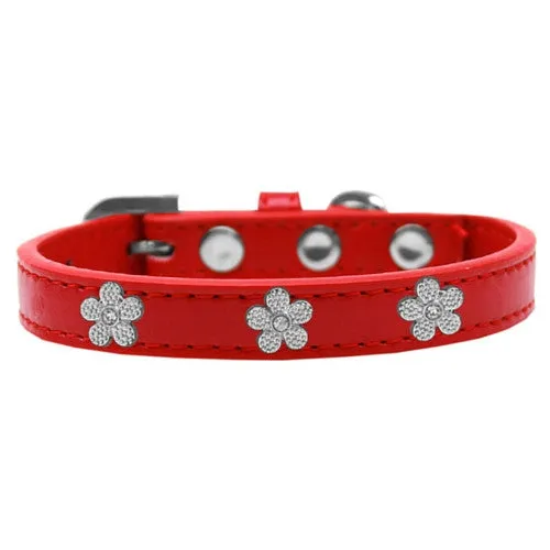 Silver Flowers Collar