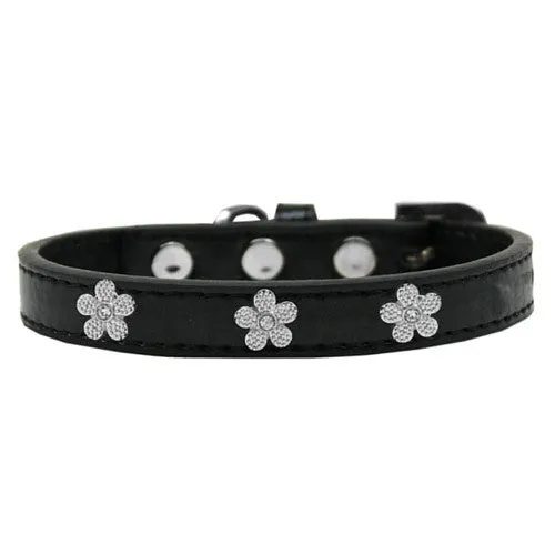 Silver Flowers Collar