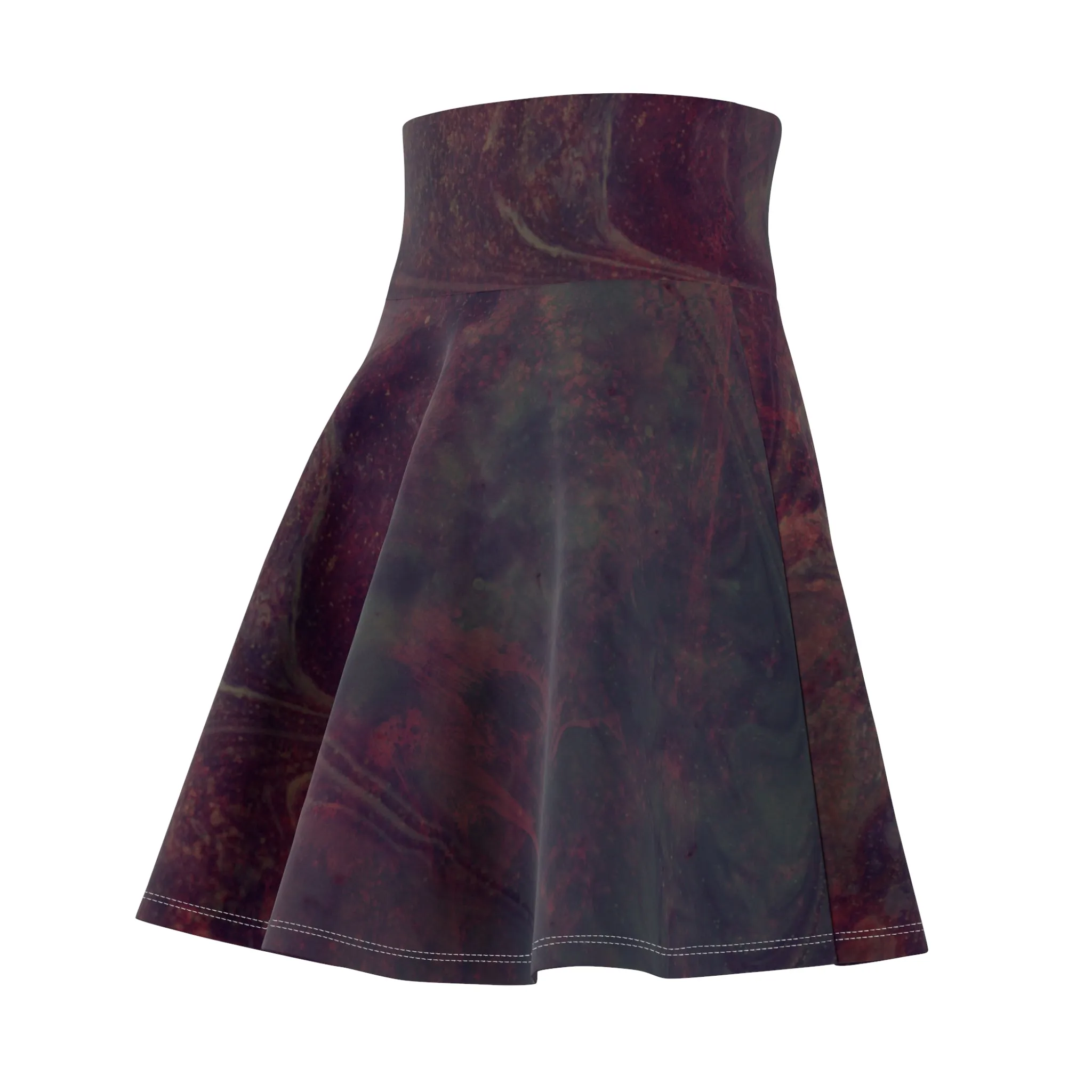 Skater Skirt: Anti-Valentines Day | Dark Red