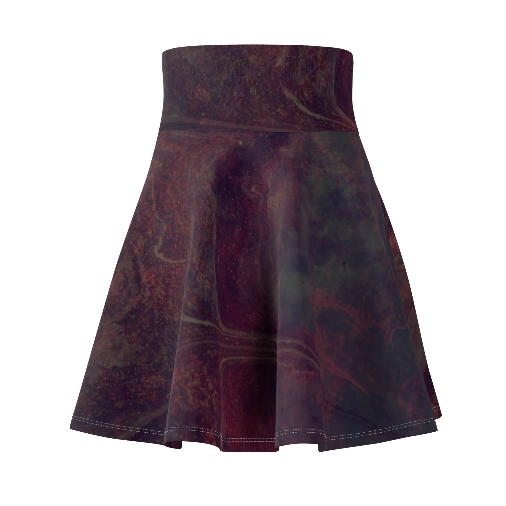 Skater Skirt: Anti-Valentines Day | Dark Red