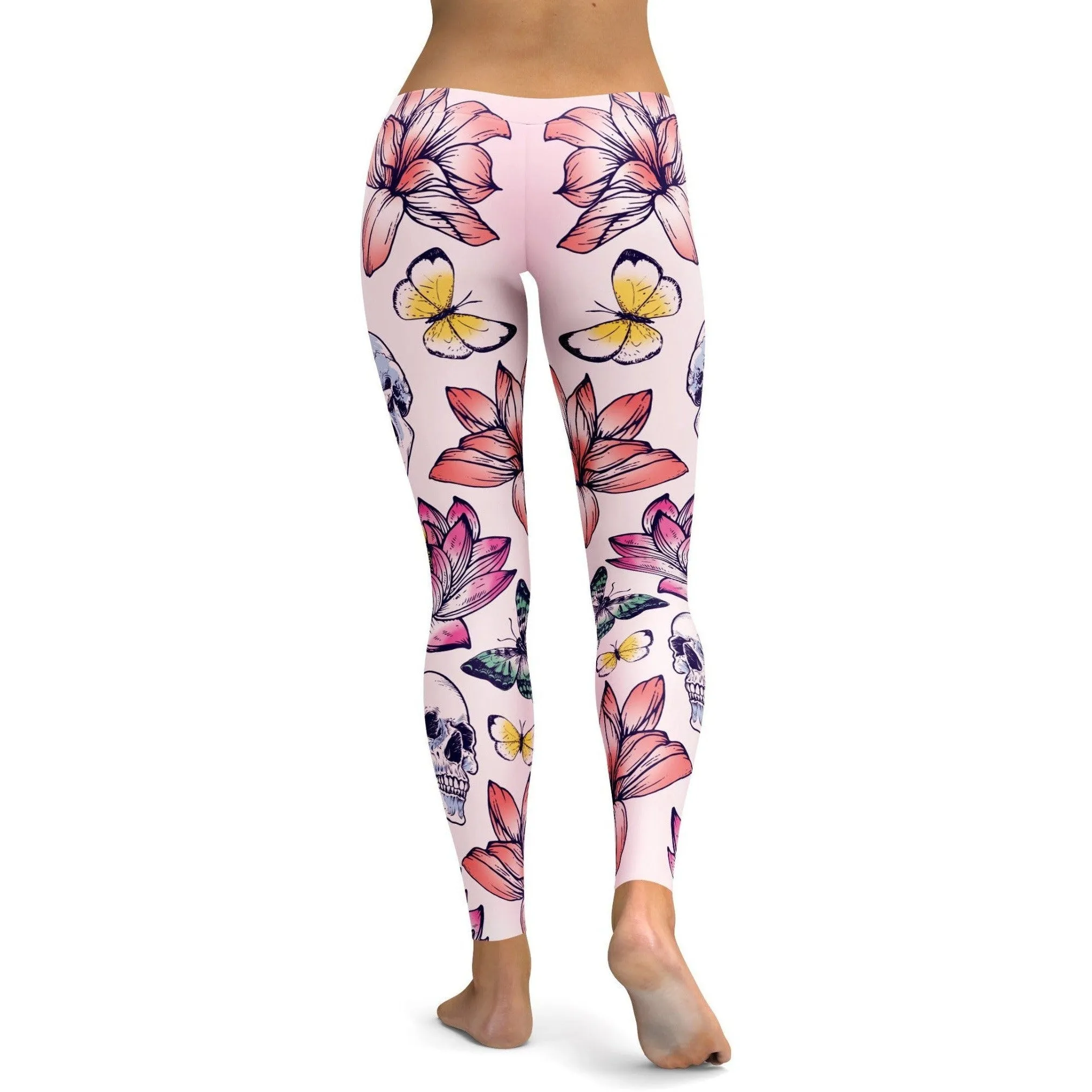 Skulls & Lotus Leggings