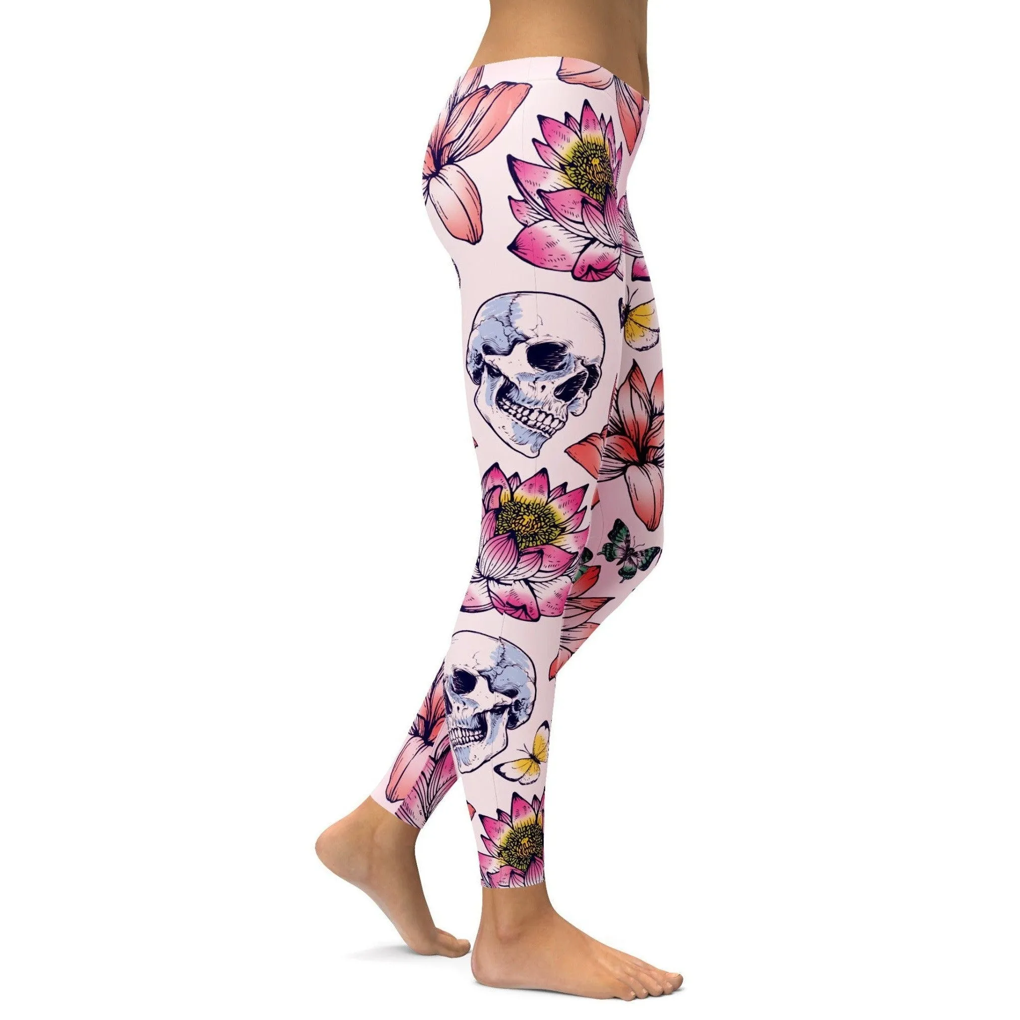 Skulls & Lotus Leggings